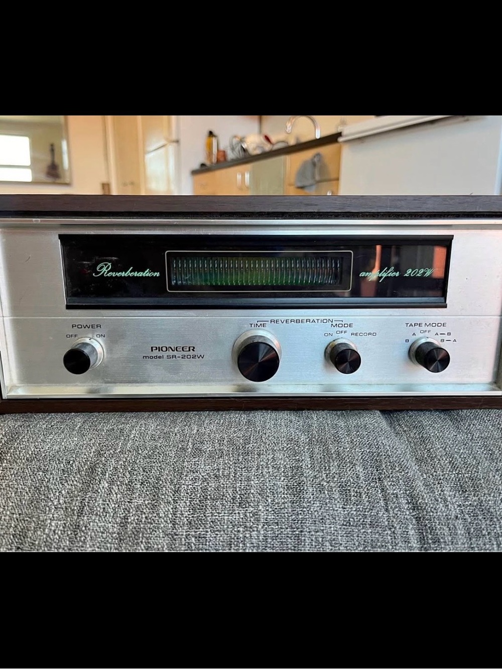 Pioneer SR-202W Vintage Reverb Tested and Working